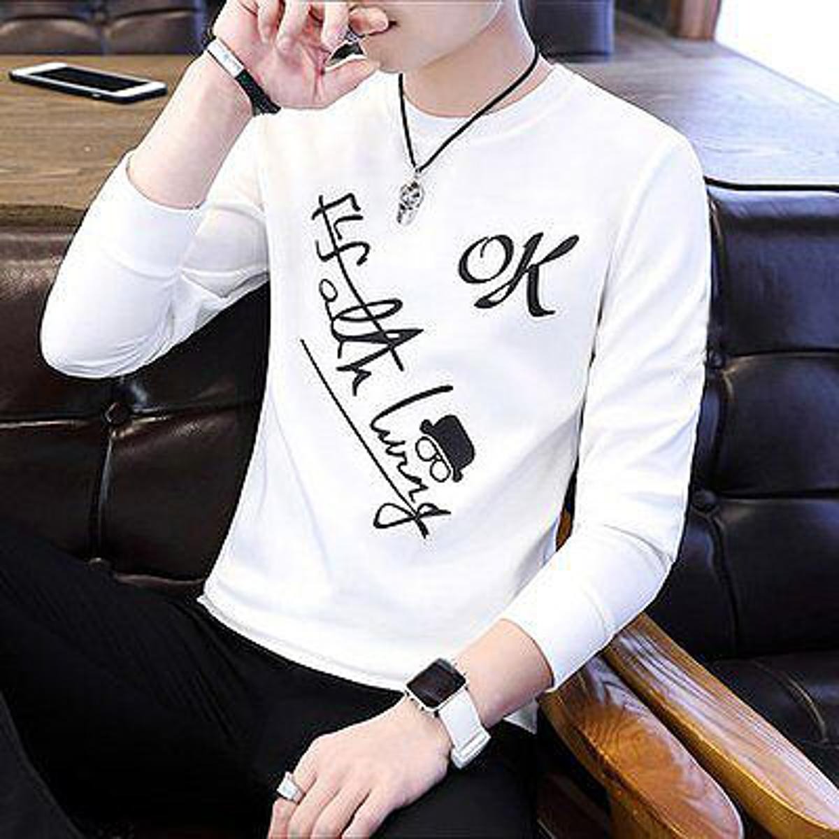 Men's Printed Tracksuit T-Shirt & Trouser Set – Summer Collection | Stitched Suit For Men's & Boys | Best Quality Stitched Suit | Tracksuit | Tracksuit For Casual Wear | Tracksuit Full Sleeves T Shirts - M