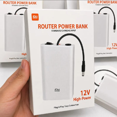 Xiaomi Mi 20000Mah 12V Router Power Bank – Mini UPS Battery Backup for Wi-Fi Routers