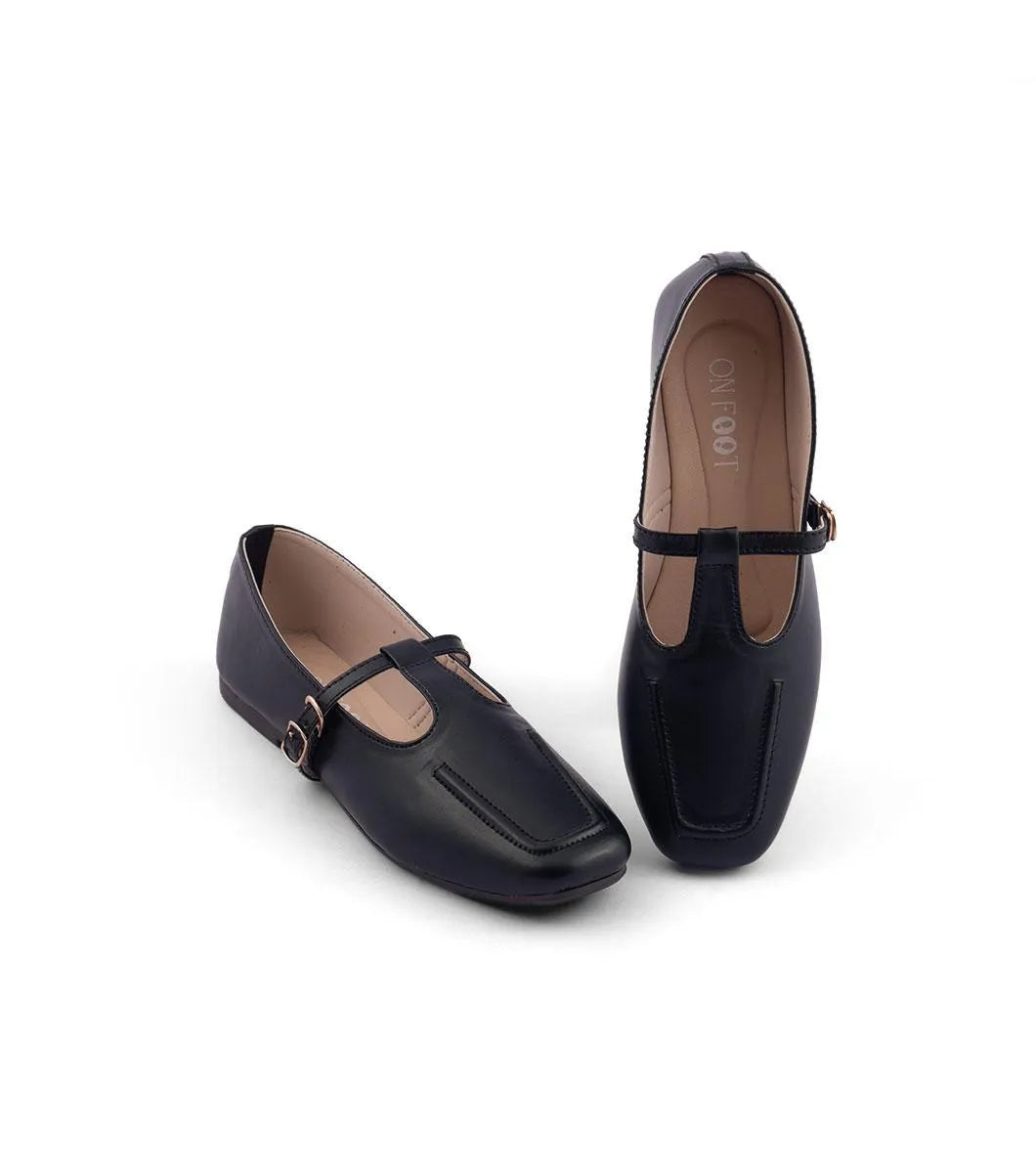 Women's Buckle Strap Flat Shoes