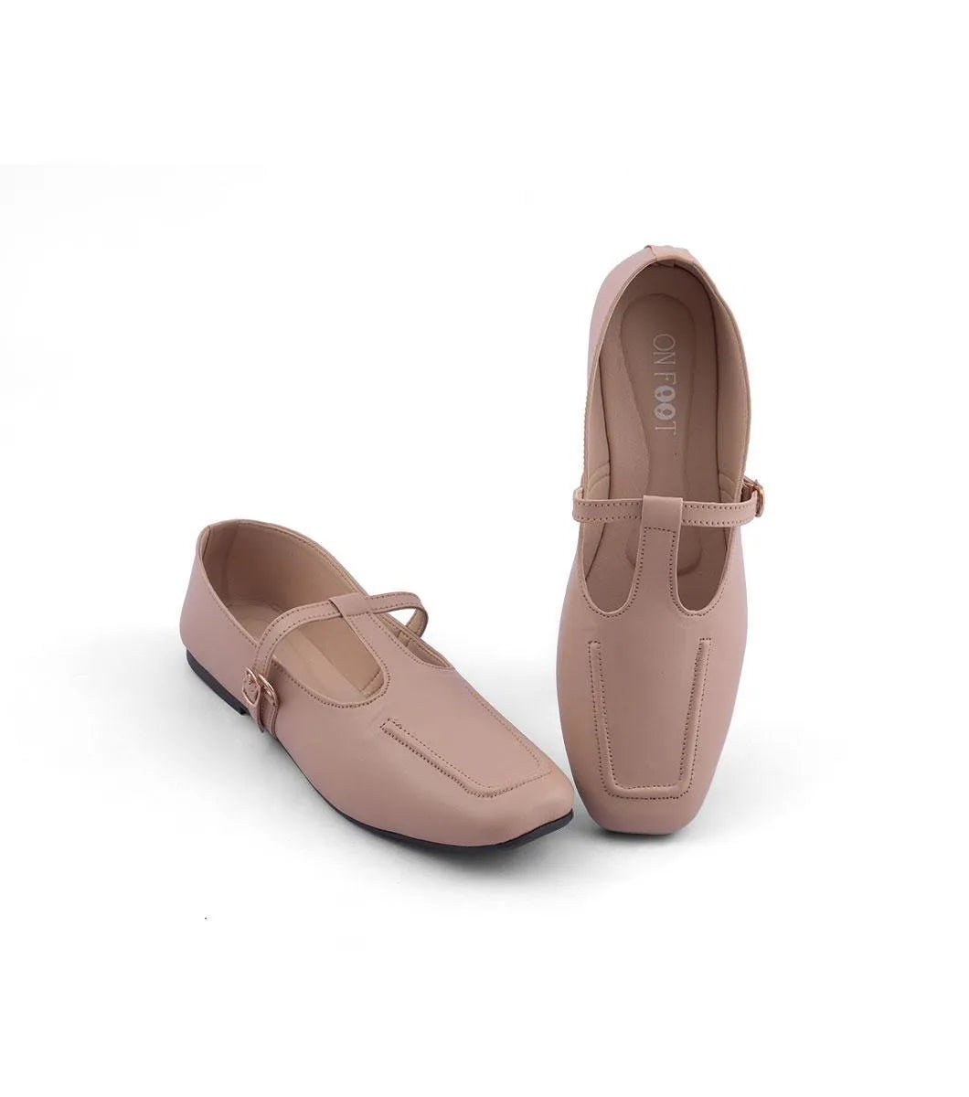 Women's Buckle Strap Flat Shoes