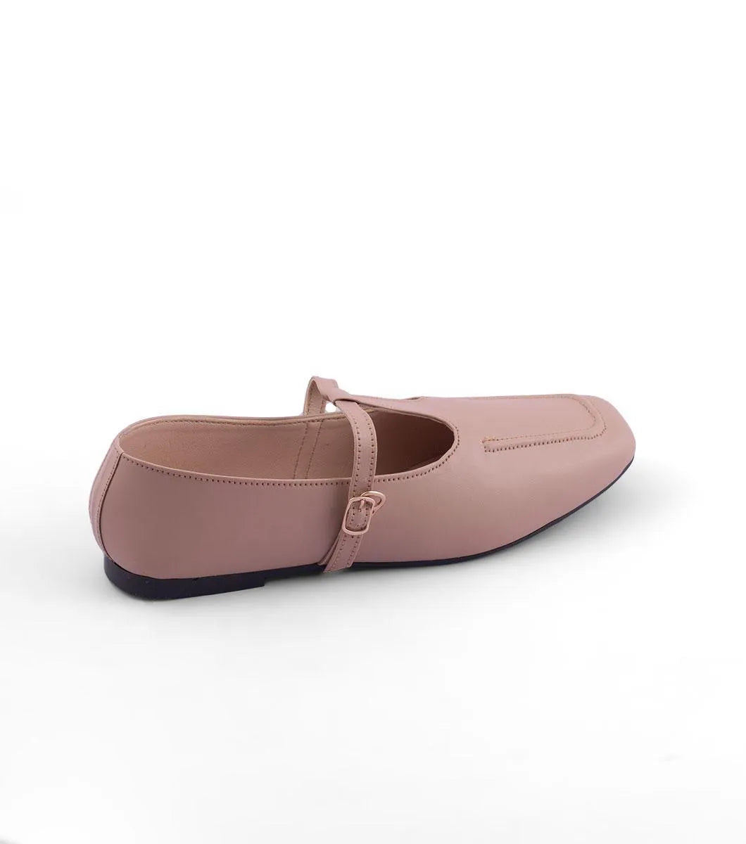 Women's Buckle Strap Flat Shoes