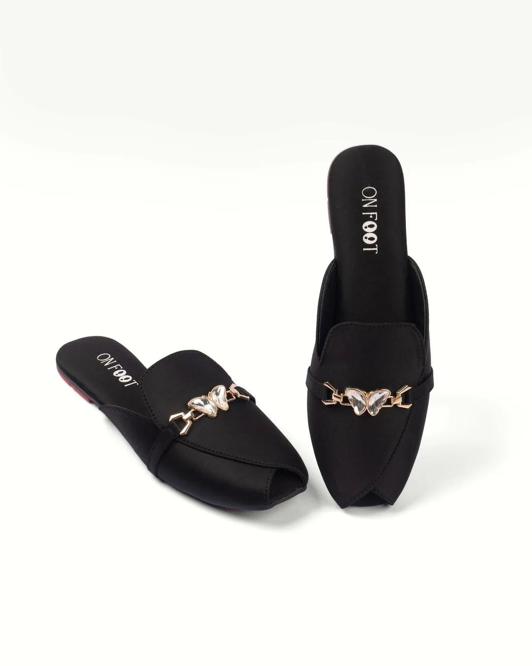 Women's Rhinestone Mules Size 36-41