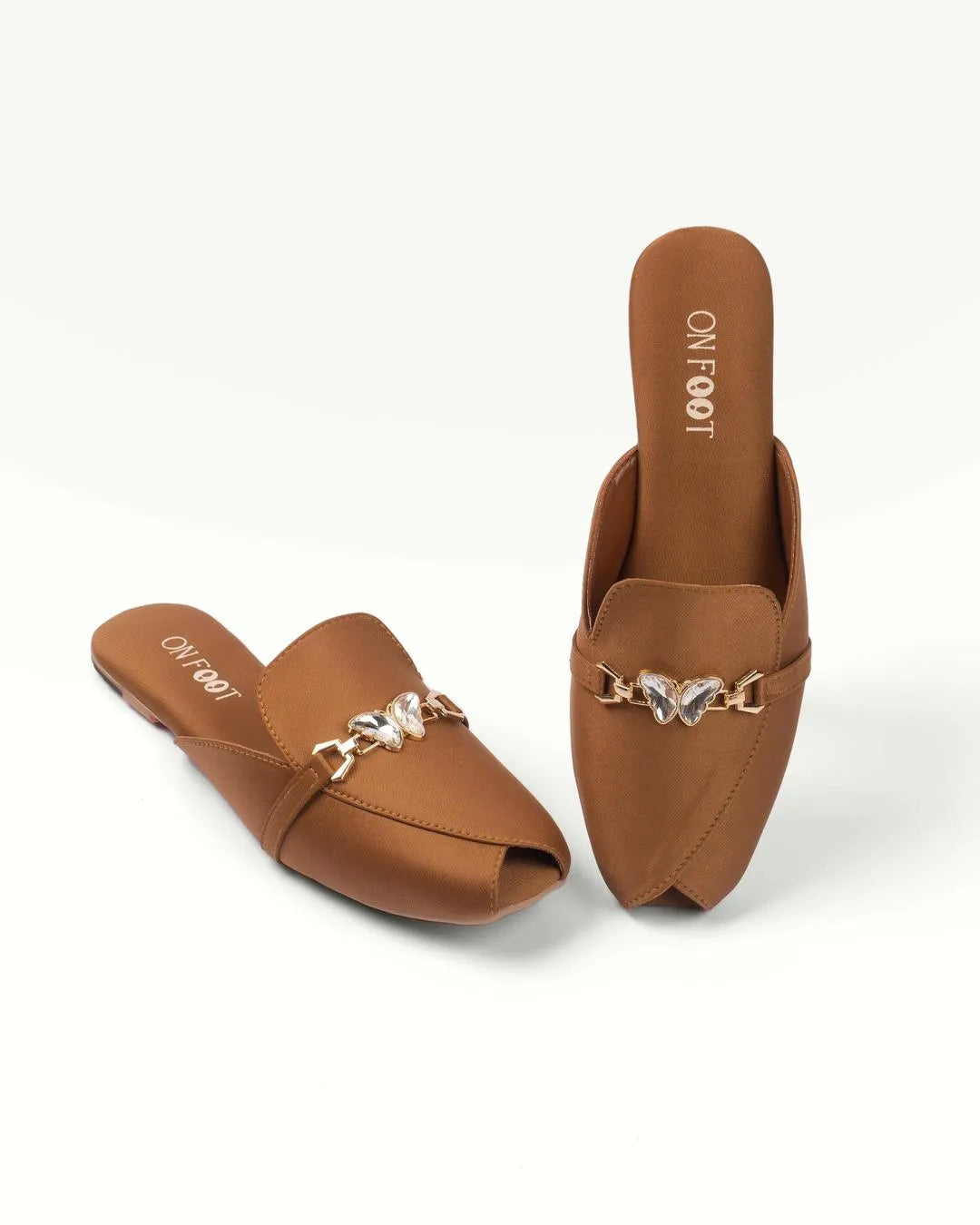 Women's Rhinestone Mules Size 36-41