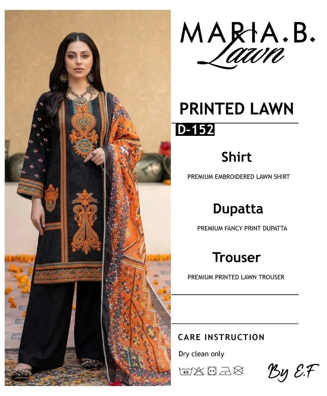 3 Pcs Women's Unstitched Embroidered Suit 5.0