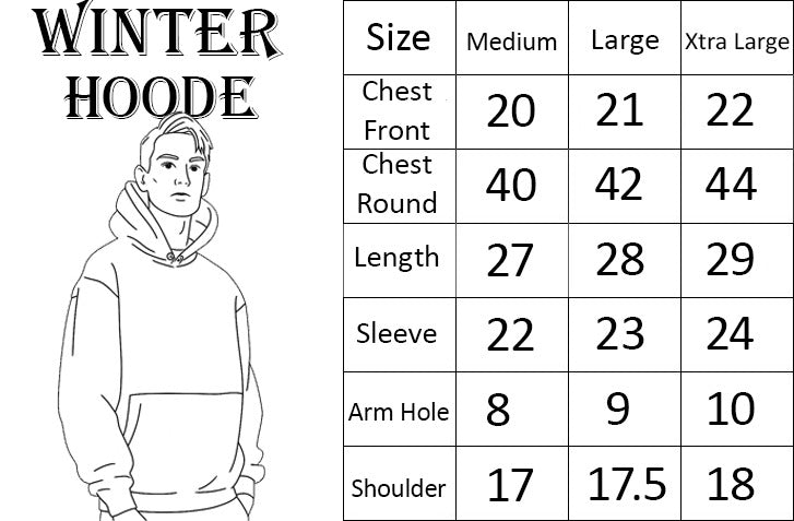 New Summer Collection Full Black Hoodie with Ghost Skull Print for Men and Boys – Comfortable, Trendy &amp; Casual Wear - Medium